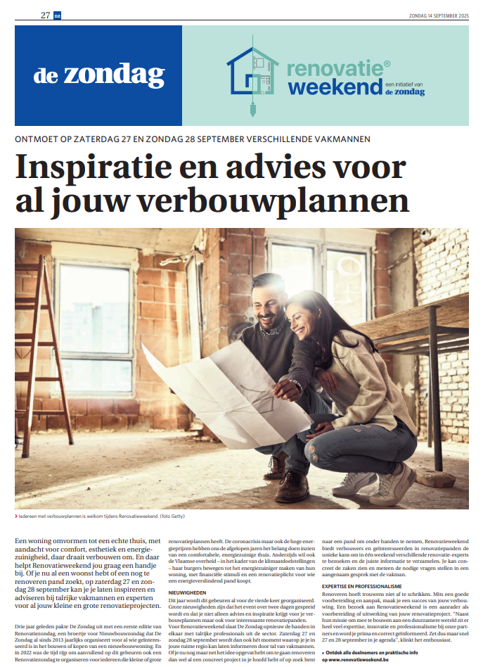Renovatieweekend Special