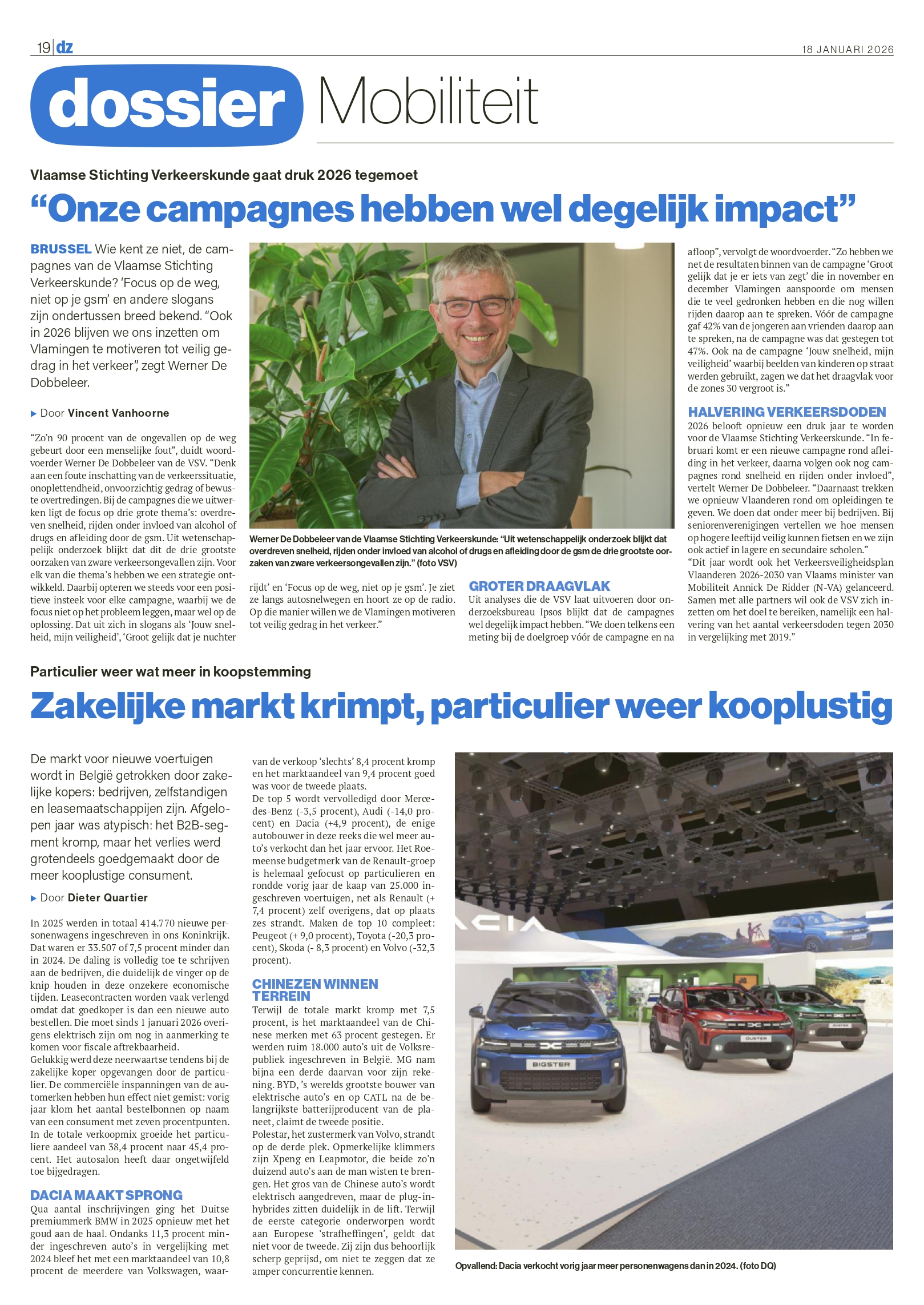 Mobiliteitsdossier De Zondag