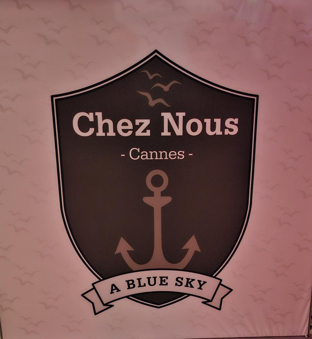 Chez Nous Cannes, a blue sky