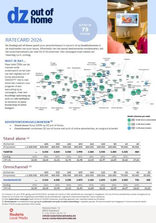 DZ out-of-home brochure