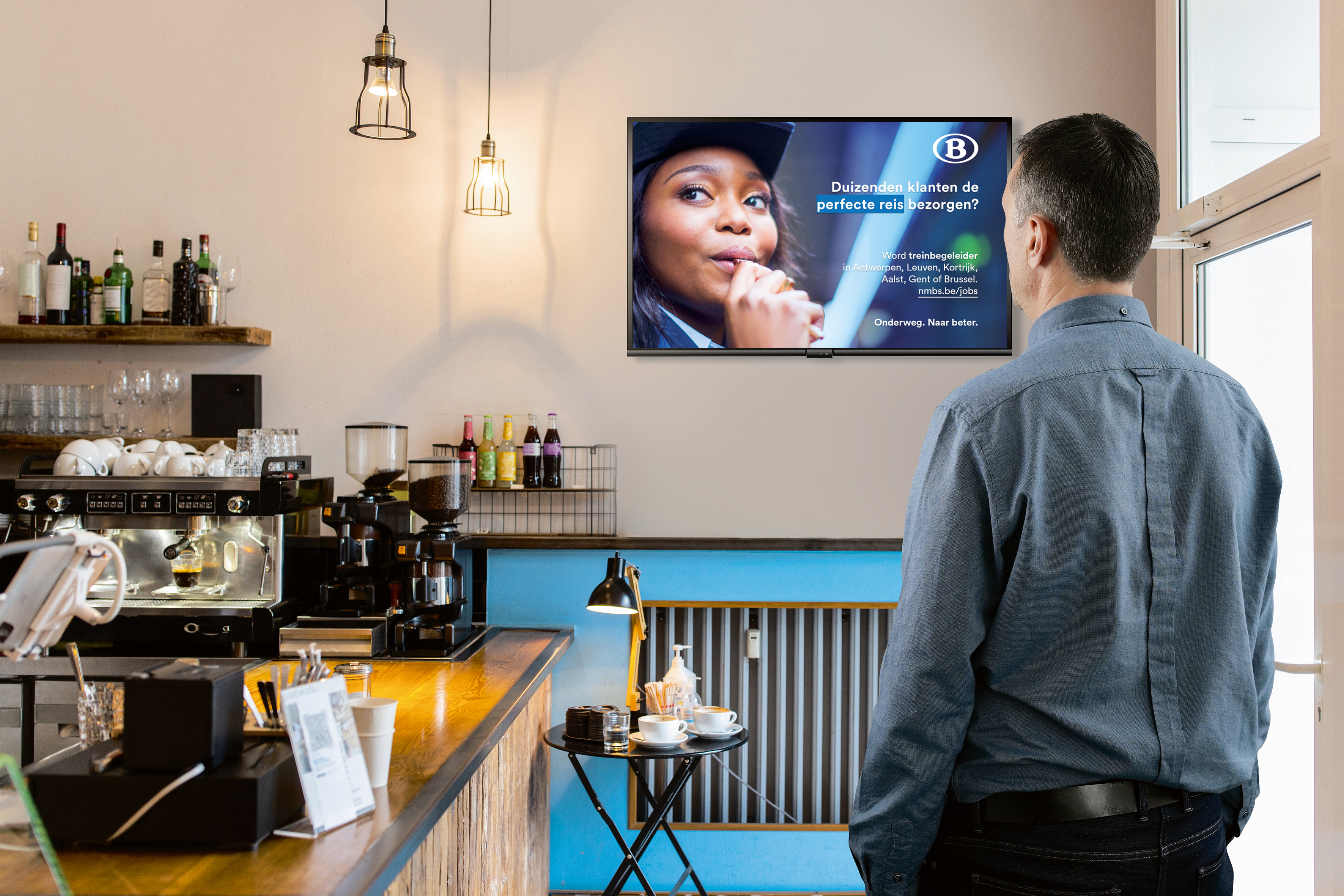 Mijn Stad TV rekruteringsadvertentie NMBS