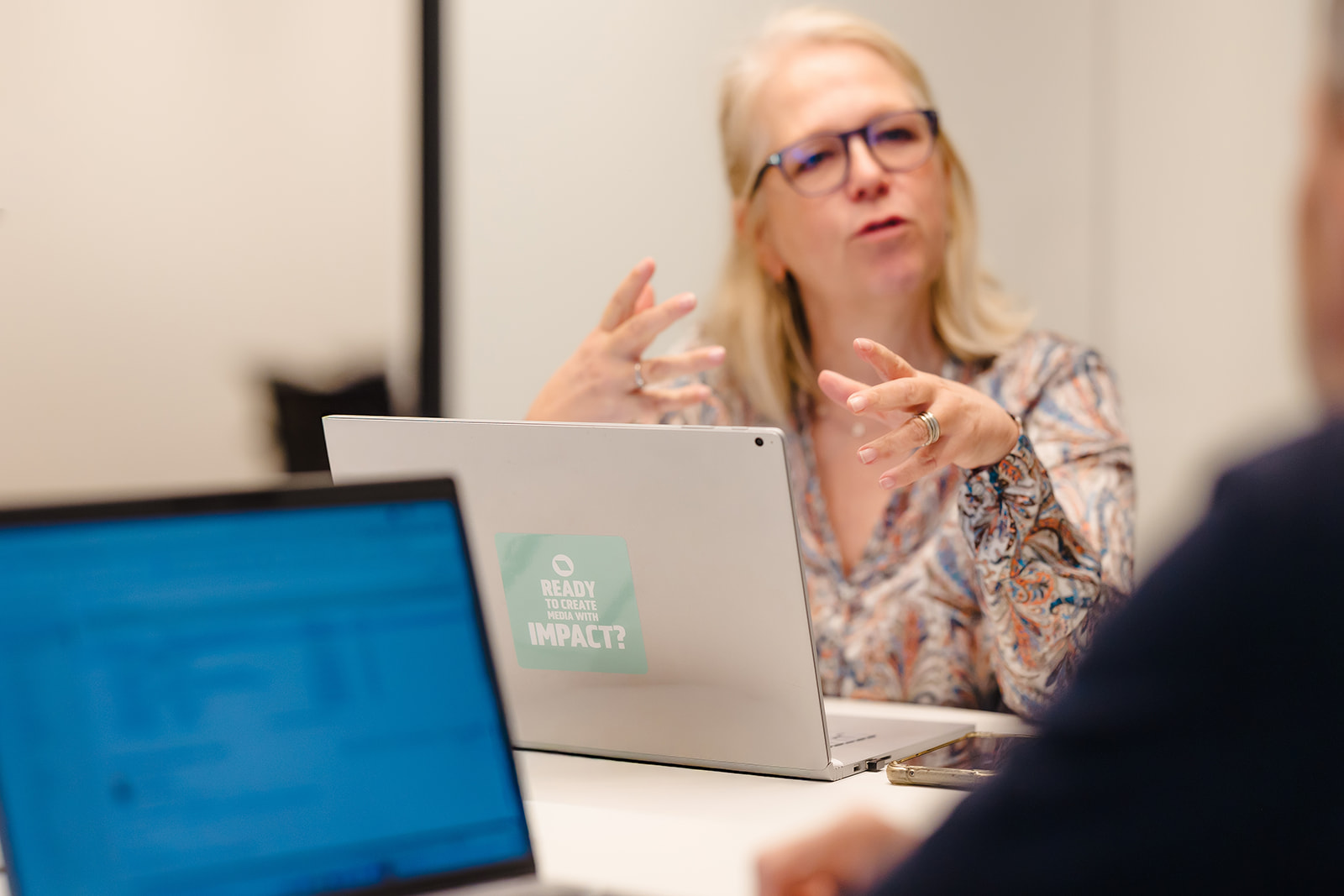 Sandra Depauw, expert in vastgoed bij Roularta Real Estate